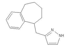 3-(6,7,8,9-tetrahydro-5H-benzocyclohepten-9-ylmethyl)-1H-pyrazole