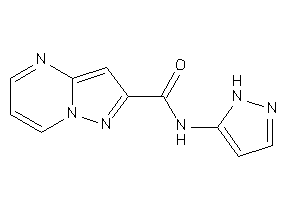 N-(1H-pyrazol-5-yl)pyrazolo[1,5-a]pyrimidine-2-carboxamide