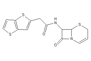 N-(8-keto-5-thia-1-azabicyclo[4.2.0]oct-2-en-7-yl)-2-thieno[3,2-b]thiophen-2-yl-acetamide