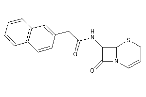 N-(8-keto-5-thia-1-azabicyclo[4.2.0]oct-2-en-7-yl)-2-(2-naphthyl)acetamide