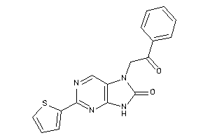 7-phenacyl-2-(2-thienyl)-9H-purin-8-one