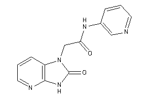 2-(2-keto-3H-imidazo[4,5-b]pyridin-1-yl)-N-(3-pyridyl)acetamide