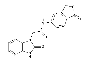 2-(2-keto-3H-imidazo[4,5-b]pyridin-1-yl)-N-(1-ketophthalan-5-yl)acetamide