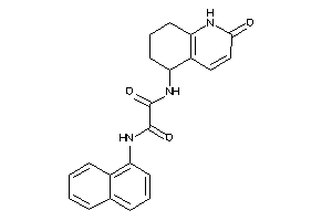 N-(2-keto-5,6,7,8-tetrahydro-1H-quinolin-5-yl)-N'-(1-naphthyl)oxamide