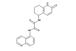 N-(2-keto-5,6,7,8-tetrahydro-1H-quinolin-5-yl)-N'-(5-quinolyl)oxamide