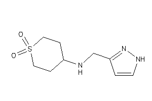 Image of (1,1-diketothian-4-yl)-(1H-pyrazol-3-ylmethyl)amine