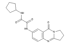 N-cyclopentyl-N'-(9-keto-2,3-dihydro-1H-pyrrolo[2,1-b]quinazolin-7-yl)oxamide