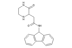 N-(9H-fluoren-9-yl)-2-(3-ketopiperazin-2-yl)acetamide