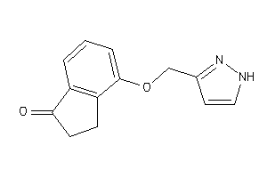 4-(1H-pyrazol-3-ylmethoxy)indan-1-one