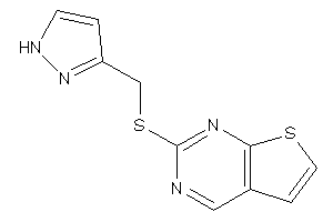 Image of 2-(1H-pyrazol-3-ylmethylthio)thieno[2,3-d]pyrimidine