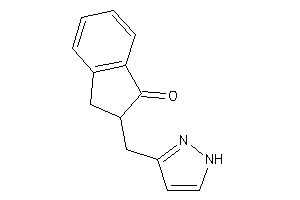 2-(1H-pyrazol-3-ylmethyl)indan-1-one