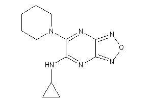 Cyclopropyl-(6-piperidinofurazano[3,4-b]pyrazin-5-yl)amine