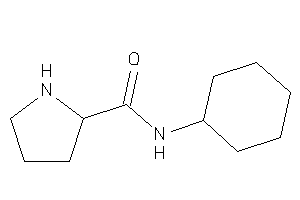N-cyclohexylpyrrolidine-2-carboxamide