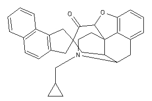 Cyclopropylmethylspiro[1,3-dihydrocyclopenta[a]naphthalene-2,BLAH-BLAH]one