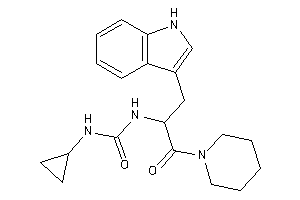 Image of 1-cyclopropyl-3-[1-(1H-indol-3-ylmethyl)-2-keto-2-piperidino-ethyl]urea