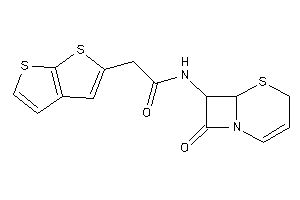 N-(8-keto-5-thia-1-azabicyclo[4.2.0]oct-2-en-7-yl)-2-thieno[2,3-b]thiophen-2-yl-acetamide