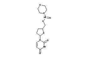 1-[5-(morpholinophosphonoyloxymethyl)tetrahydrofuran-2-yl]pyrimidine-2,4-quinone