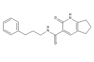 2-keto-N-(3-phenylpropyl)-1,5,6,7-tetrahydro-1-pyrindine-3-carboxamide
