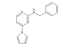 Image of Benzyl-(4-imidazol-1-ylpyrimidin-2-yl)amine