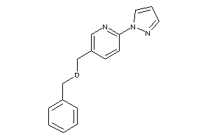 5-(benzoxymethyl)-2-pyrazol-1-yl-pyridine