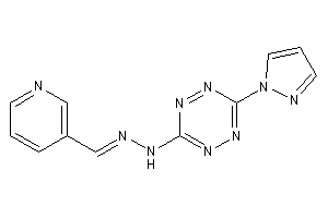 (6-pyrazol-1-yl-1,2,4,5-tetrazin-3-yl)-(3-pyridylmethyleneamino)amine