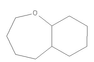 2,3,4,5,5a,6,7,8,9,9a-decahydrobenzo[b]oxepine