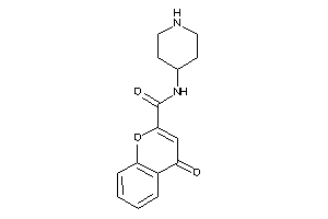 4-keto-N-(4-piperidyl)chromene-2-carboxamide