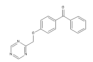 Image of Phenyl-[4-(s-triazin-2-ylmethoxy)phenyl]methanone