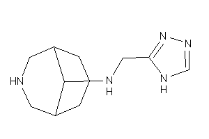 3-azabicyclo[3.3.1]nonan-9-yl(4H-1,2,4-triazol-3-ylmethyl)amine