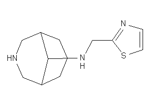 3-azabicyclo[3.3.1]nonan-9-yl(thiazol-2-ylmethyl)amine