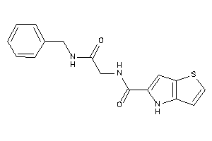 N-[2-(benzylamino)-2-keto-ethyl]-4H-thieno[3,2-b]pyrrole-5-carboxamide