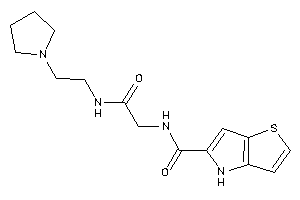 N-[2-keto-2-(2-pyrrolidinoethylamino)ethyl]-4H-thieno[3,2-b]pyrrole-5-carboxamide