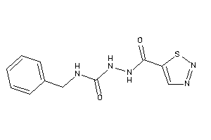 1-benzyl-3-(thiadiazole-5-carbonylamino)urea