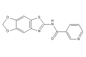 N-([1,3]dioxolo[4,5-f][1,3]benzothiazol-6-yl)nicotinamide