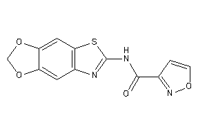 Image of N-([1,3]dioxolo[4,5-f][1,3]benzothiazol-6-yl)isoxazole-3-carboxamide