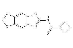 Image of N-([1,3]dioxolo[4,5-f][1,3]benzothiazol-6-yl)cyclobutanecarboxamide