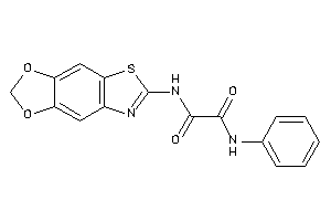 N'-([1,3]dioxolo[4,5-f][1,3]benzothiazol-6-yl)-N-phenyl-oxamide