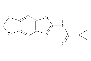 N-([1,3]dioxolo[4,5-f][1,3]benzothiazol-6-yl)cyclopropanecarboxamide