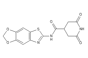 N-([1,3]dioxolo[4,5-f][1,3]benzothiazol-6-yl)-2,6-diketo-isonipecotamide