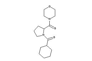 [1-(cyclohexanecarbonyl)pyrrolidin-2-yl]-morpholino-methanone