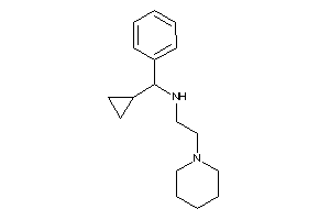 [cyclopropyl(phenyl)methyl]-(2-piperidinoethyl)amine