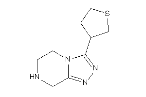 3-tetrahydrothiophen-3-yl-5,6,7,8-tetrahydro-[1,2,4]triazolo[4,3-a]pyrazine