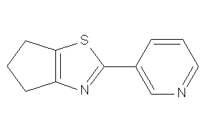 Image of 2-(3-pyridyl)-5,6-dihydro-4H-cyclopenta[d]thiazole