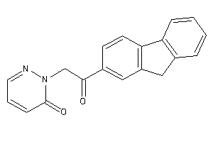 2-[2-(9H-fluoren-2-yl)-2-keto-ethyl]pyridazin-3-one