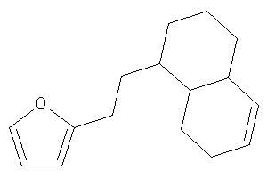 2-[2-(1,2,3,4,4a,7,8,8a-octahydronaphthalen-1-yl)ethyl]furan