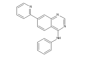 Phenyl-[7-(2-pyridyl)quinazolin-4-yl]amine