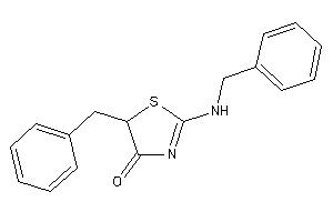 5-benzyl-2-(benzylamino)-2-thiazolin-4-one