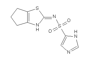 N-(3,4,5,6-tetrahydrocyclopenta[d]thiazol-2-ylidene)-1H-imidazole-5-sulfonamide