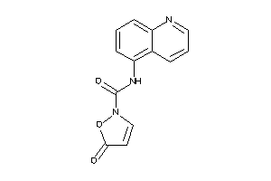 Image of 5-keto-N-(5-quinolyl)-3-isoxazoline-2-carboxamide