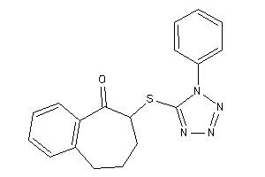 8-[(1-phenyltetrazol-5-yl)thio]-5,6,7,8-tetrahydrobenzocyclohepten-9-one